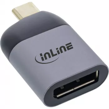 Konwerter wyświetlacza USB InLine 64106D USB-C męski na DisplayPort żeński 8K60Hz