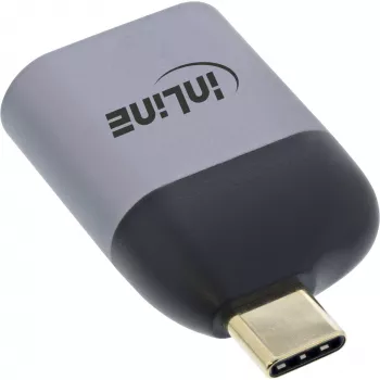 InLine Konwerter USB Display, wtyk USB-C męski na gniazdo HDMI żeńskie, 4K60Hz