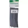 Rurka termokurczliwa InLine, długość 200 mm, średnica 6 mm do 3 mm, 20 szt., czarna