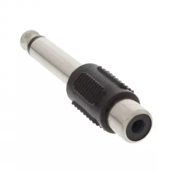 InLine Adapter audio 6,3mm męski RCA mono żeński 99322