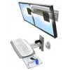 Uchwyt ścienny Ergotron Neo-Flex podwójny monitor 61 cm (24 cale) srebrny