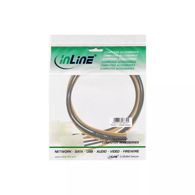 adapter kablowya zasilania InLine 2x 5,25 cala / 6-pin PCI-E MF17784