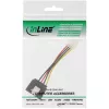 InLine SATA Power adapter kablowya 3.5 inch / 15 Pin SATA with latch 0.15m