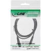 Przedłużacz DC InLine, wtyk/gniazdo DC 5,5x2,1mm, czarny, 0,5m