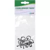 Opaski zaciskowe InLine 22 mm, czarne, 10 szt. — zaciski do kabli/przewodów