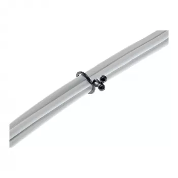 Opaski zaciskowe InLine 26–30 mm czarne, 10 szt. — organizer do kabli/przewodów, długość 30 mm