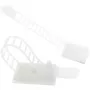 InLine Regulowana Obejma Kablowa 94mm natura 10szt.