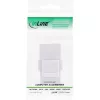 Moduł InLine USB 3.1 Snap-In, USB-C F/F, biała obudowa