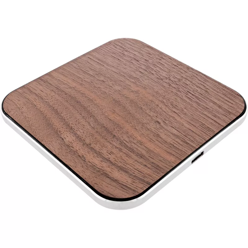 InLine Qi woodcharge, szybka ładowarka bezprzewodowa, 5/7,5/10W/15W, USB-C, bez logo
