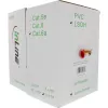 Kabel krosowy InLine S/FTP PiMF Cat.6A bezhalogenowy 500MHz pomarańczowy 100m