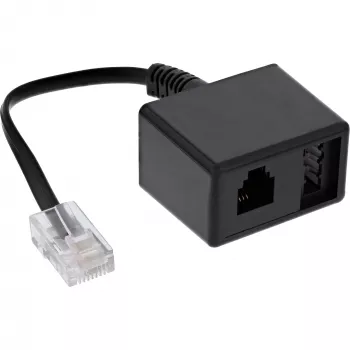 Kabel adaptacyjny InLine TAE RJ45 męski na TAE-N i RJ11 żeński 69943