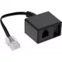 Kabel adaptacyjny InLine TAE RJ45 męski na TAE-N i RJ11 żeński 69943