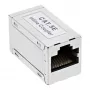 Adapter InLine Kat.5e, w pełni ekranowany, metalowy, 2x RJ45 F/F, 1:1
