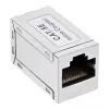 Adapter InLine Kat.5e, w pełni ekranowany, metalowy, 2x RJ45 F/F, 1:1