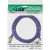 InLine Patch kabel S/FTP PiMF Cat.6 250MHz PVC miedź fioletowy 0.25m