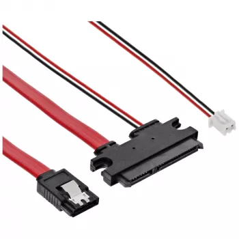 Kabel InLine SATA do Banana PI ze złączem danych i zasilania 0,35 m