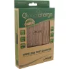 InLine Qi woodcharge, bezprzewodowa szybka ładowarka, 5/7,5/10W/15W, USB-C