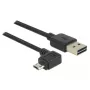 Kabel USB DeLOCK 83846 USB 2.0 1 m USB A Micro-USB B Czarny