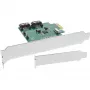 Karta interfejsu InLine 2 porty SATA 6Gb/s x1 PCIe 2.0 RAID 0 / 1 / SPAN
