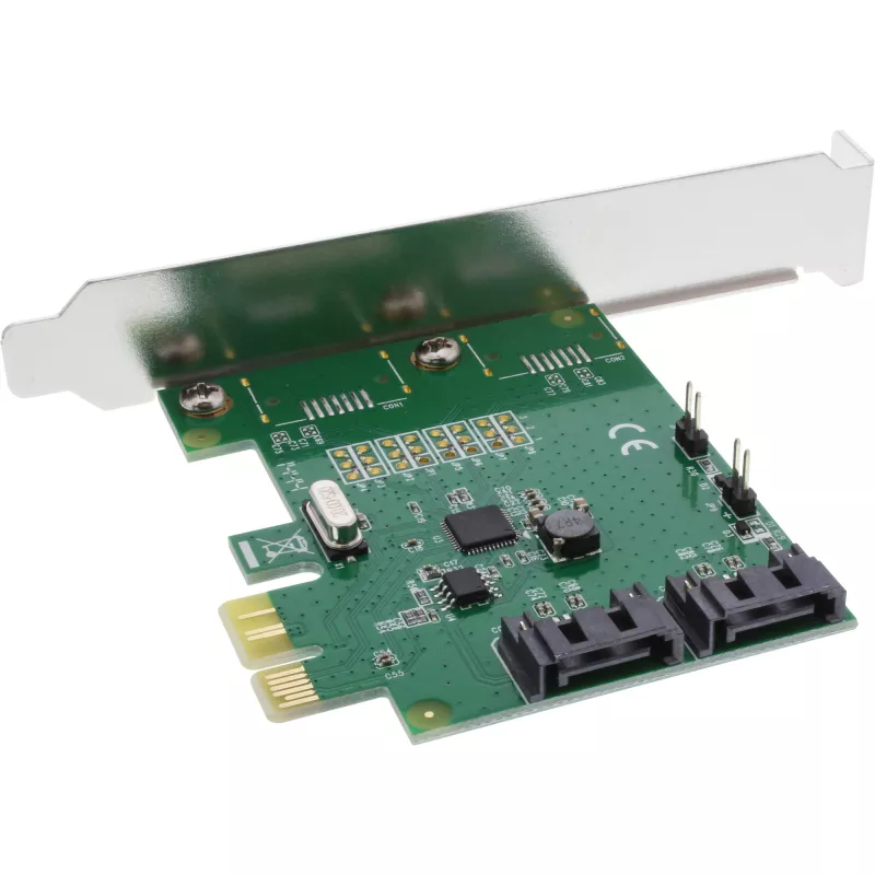 Karta interfejsu InLine 2 porty SATA 6Gb/s x1 PCIe 2.0 RAID 0 / 1 / SPAN