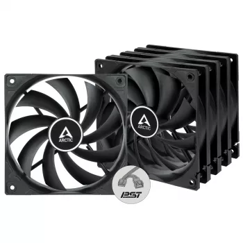 ARCTIC F12 PWM PST - Wentylator obudowy 120 mm PWM, wentylator, 12 cm, 230 RPM, 1350 RPM, 0,3 sona, 90,1 m³/h