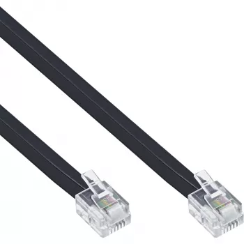 InLine Modular kabel RJ12 męski / męski 6P6C 0.5m
