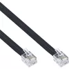 Kabel modułowy InLine RJ12 męski / męski 6P6C 1m