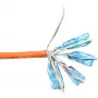 InLine Solid Installation kabel 250MHz S/STP Cat.6 CU AWG23 bezhalogenowy 300m