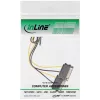 InLine adapter kablowya zasilania, 2x SATA męski / 8-pin PCI-Express męski, 0,15 m