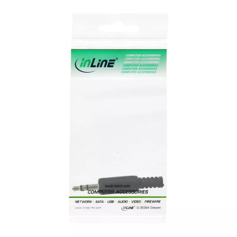 Wtyk audio stereo 3,5 mm InLine 99100 wersja do lutowania