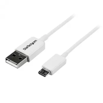 StarTech.com 1 m biały kabel Micro USB - A na Micro B