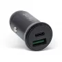 InLine ładowarka samochodowa USB adapter zasilający power delivery, USB-A + USB-C, czarna