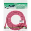 InLine Kabel krosowy SF/UTP Kat.5e Różowy 15m