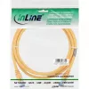 Kabel krosowy InLine S/FTP PiMF Kat.6A bezhalogenowy 500MHz żółty 1,5m