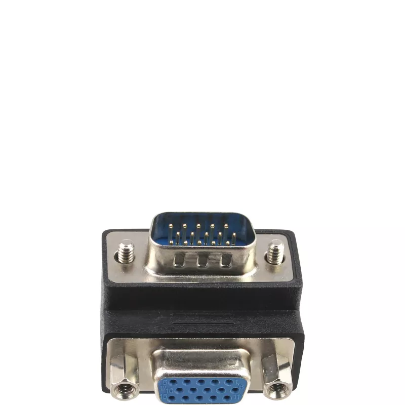InLine VGA Adapter 90° 15 Pin męski / żeński, InLine, 37248I