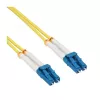 InLine światłowodowy kabel duplex LC/LC 9/125µm OS2 25m