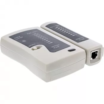 Tester InLine do kabli i złączy RJ45 z 9 diodami kontrolnymi