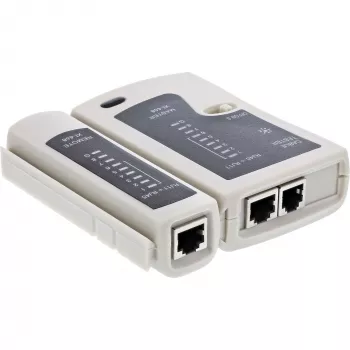 Tester InLine do kabli i złączy RJ45 z 9 diodami kontrolnymi