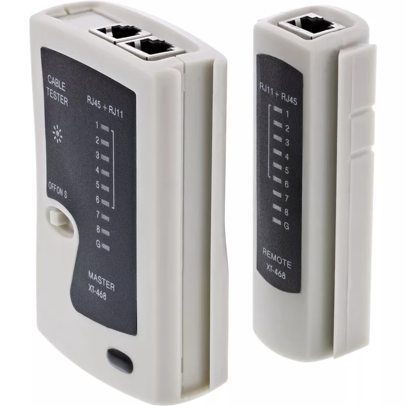 Tester InLine do kabli i złączy RJ45 z 9 diodami kontrolnymi