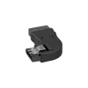 Adapter InLine SATA męski / żeński kątowy w prawo 27700D