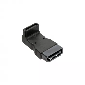InLine SATA Adapter male female kątowy downward 27700B