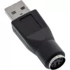 InLine Adapter USB typu A męski / MD6 żeński PS/2 żeński