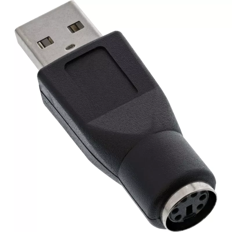 InLine Adapter USB typu A męski / MD6 żeński PS/2 żeński