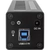 InLine USB 3.0 10 Port Hub Aluminium Case z zasilaczem 4A, czarny