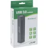 InLine USB 3.0 10 Port Hub Aluminium Case z zasilaczem 4A, czarny