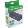 InLine USB 3.0 Hub, 7 port, aluminiowa obudowa, z zasilaczem 2,5A