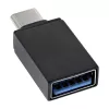 Adapter InLine USB 3.2 Gen.2, wtyk USB-C na gniazdo USB-A, OTG