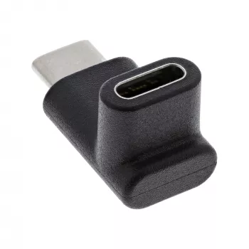 Adapter USB 3.2 Gen.2 InLine 35807 USB-C męski żeński w górę/dół kątowy