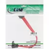 InLine kabel SATA dla łączy S-ATA 150/300/600, kątowy z zatrzaskami 90°, 0,15 m