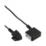 Telefonowy kabel przedłużający InLine TAE-F 15 m czarny